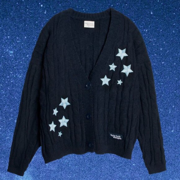Taylor Swift Official Midnights Cardigan XS/S, MD/LG and 3X/4XL - Picture 1 of 11